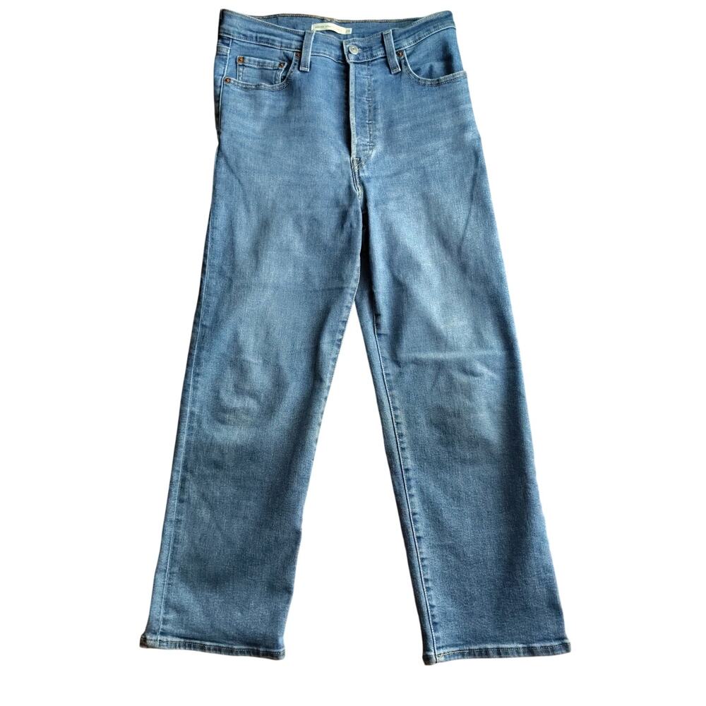 Levi’s Ribcage Straight High Rise Jeans – Size 28x27